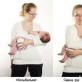 Как правильно держать новорожденных: изучаем позу “столбиком” после кормления, способы поддержки при подмывании Как правильно держать новорожденных